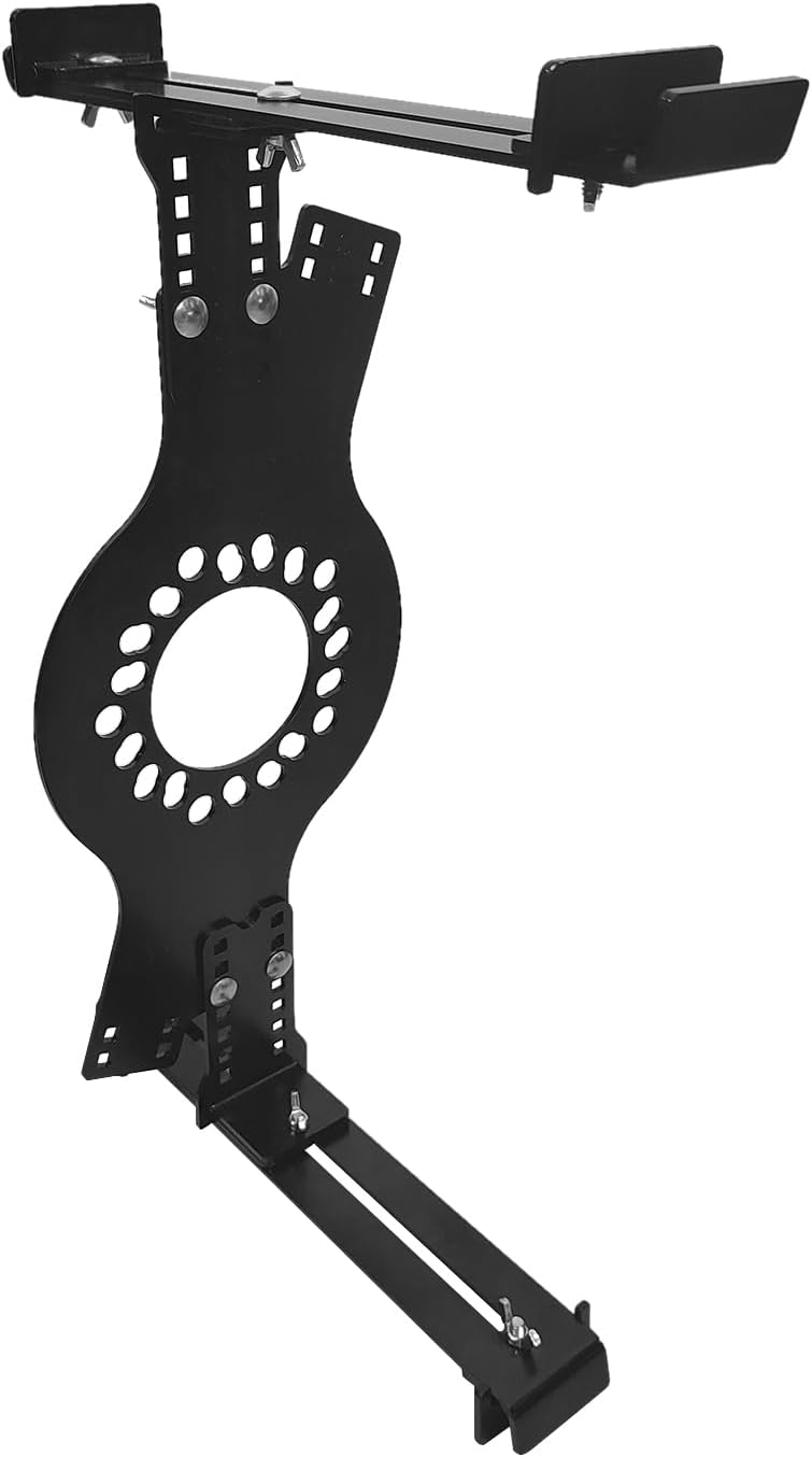 UINIEBOOM 14-22" Wheel Fit Simulator Tool, Tire Size Fit Test Measuring Mockup, 5-Lug Metric Wheel Installation Kits - Image 1